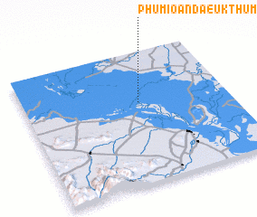 3d view of Phumĭ O Ândaeuk Thum