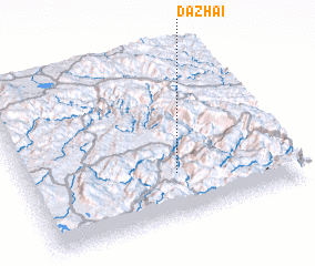 3d view of Dazhai