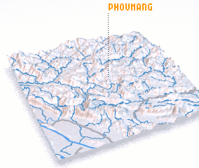 3d view of Phou Mang