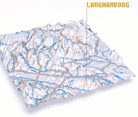 3d view of Làng Hàm Rồng