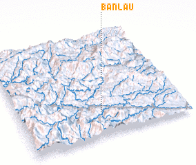 3d view of Bản Lau