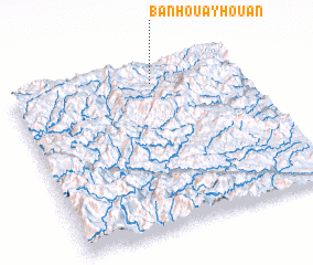 3d view of Ban Houayhouan