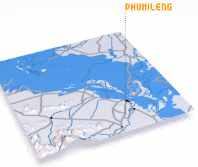 3d view of Phumĭ Lêng