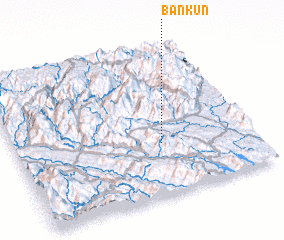 3d view of Bản Kun