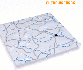 3d view of Chengjiachang