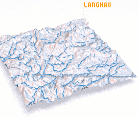 3d view of Làng Hao