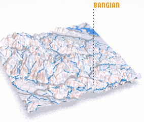 3d view of Bản Giân