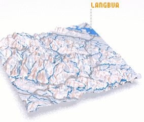 3d view of Làng Bua