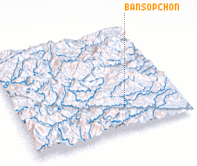 3d view of Bản Sốp Chon