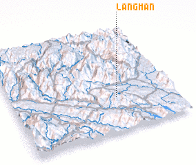 3d view of Làng Mán