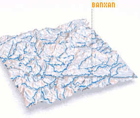 3d view of Bản Xàn