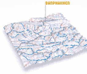 3d view of Bản Pha Khen