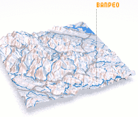 3d view of Bản Pèo