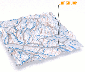 3d view of Làng Bươm