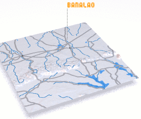 3d view of Ban A Lao