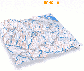 3d view of Xóm Giữa