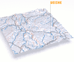 3d view of Weishe