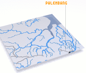 3d view of Palembang