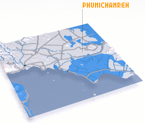 3d view of Phumĭ Châmréh