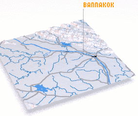 3d view of Ban Nakok