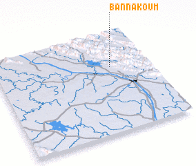 3d view of Ban Nakoum