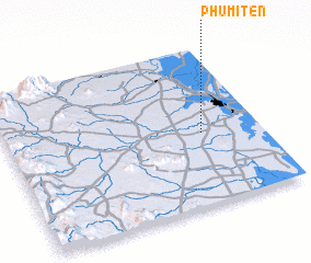 3d view of Phumĭ Tên