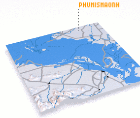 3d view of Phumĭ Smaônh