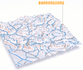 3d view of Ban Nongxông