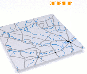 3d view of Ban Nam Kiam