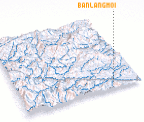 3d view of Bản Lang Mới