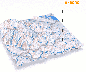 3d view of Xóm Băng