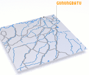 3d view of Gunungbatu