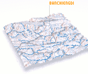 3d view of Bản Chiềng Di