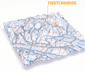 3d view of Tien Tchou Ping