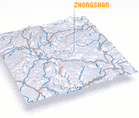 3d view of Zhongshan