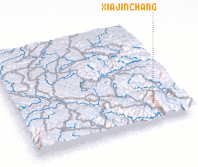 3d view of Xiajinchang