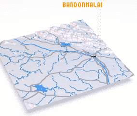 3d view of Ban Donmalai