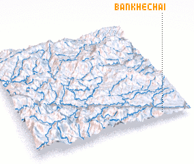 3d view of Bản Khe Chai