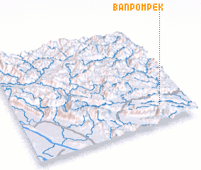 3d view of Ban Pompèk