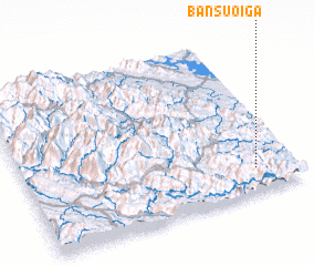 3d view of Bản Suối Ga