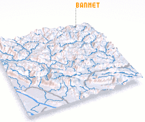 3d view of Bản Mét