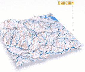 3d view of Bản Chim