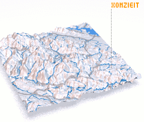 3d view of Xóm Zieit