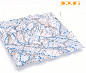 3d view of Bắc Quang