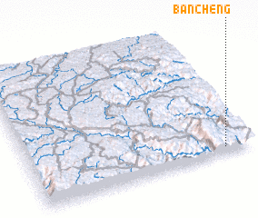 3d view of Bản Cheng