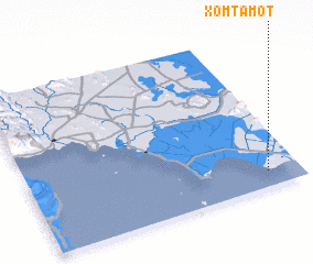 3d view of Xóm Tà Mọt