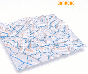 3d view of Ban Bông