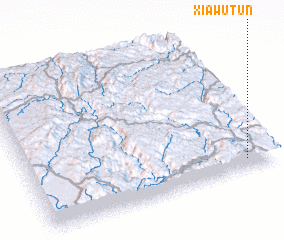 3d view of Xiawutun