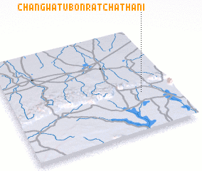 3d view of Changwat Ubon Ratchathani