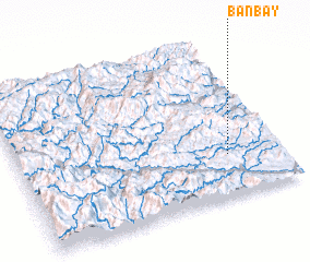 3d view of Bản Bay